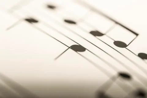 Sheet music Stock Photos