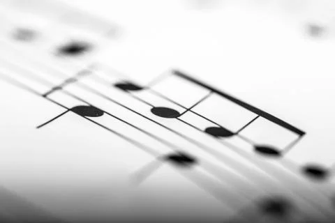 Sheet music Stock Photos