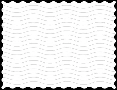 Sheet of notebook or notepad. Background. Vector Stock Illustration