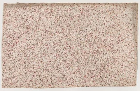 Sheet with an overall red speckle pattern 19th century Anonymous. Sheet wit.. Stock Photos