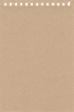 Sheet of paper from a notebook Stock Photos