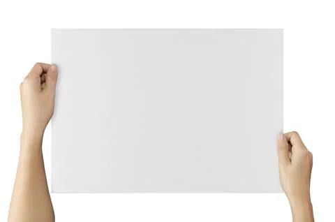 Sheet of paper. Stock Photos