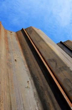 Sheet piling Stock Photos