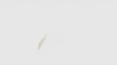 A sheet of sheet music flies, obscuring the screen  transition Stock Footage 343929238