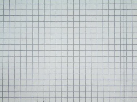 Sheet with squares in a notebook Stock Photos