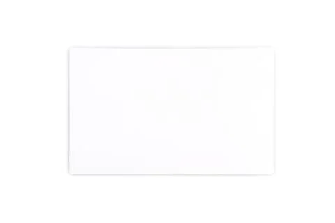 Sheet on white Stock Photos