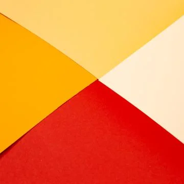 Sheets of colored paper. Many colored sheets of paper are laid out in the har Stock Photos