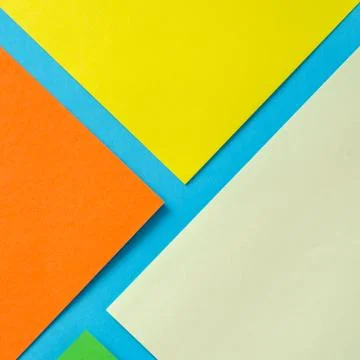 Sheets of colored paper Stock Photos