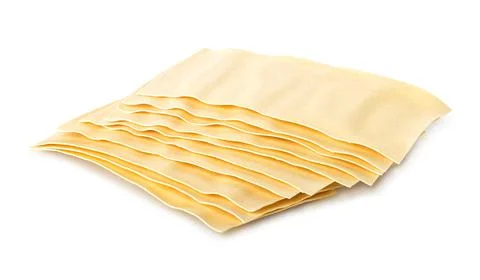 Sheets for lasagna Stock Photos