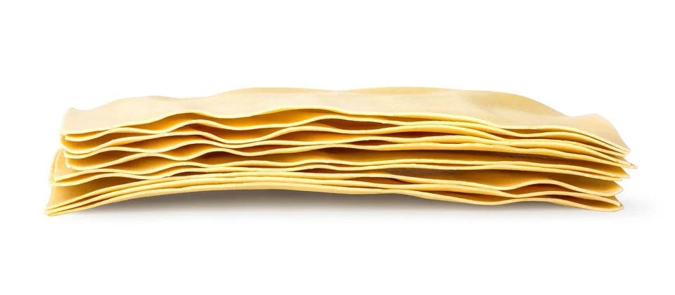 Sheets of lasagna Stock Photos