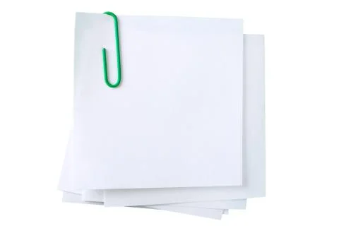 Sheets for notes Foto stock