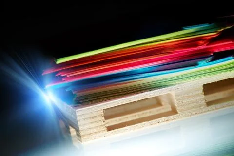 Sheets of paper Stock Photos