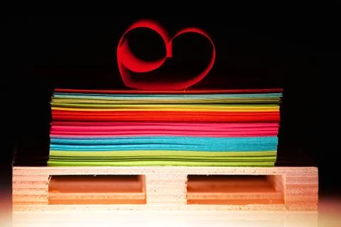 Sheets of paper 스톡 사진