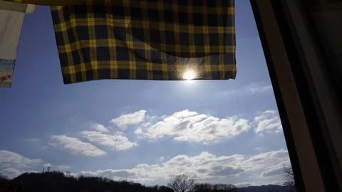 Sheets to the wind Stock Footage 127635715