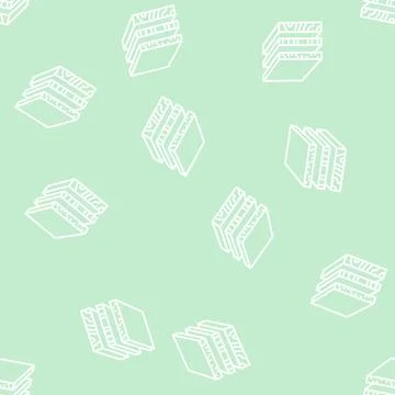 Sheets of wood materials line seamless pattern Stock Illustration