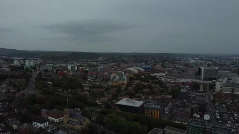 Sheffield, UK - Drone View 360 4 0343 库存影片 252207765