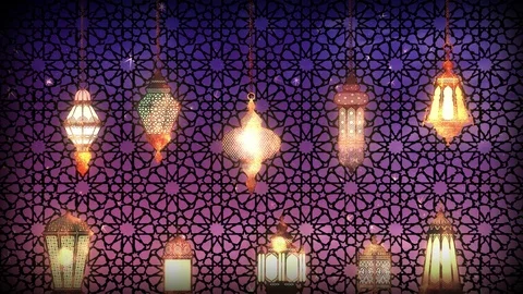 Sheherezada Lamps Stock-Footage 125668466