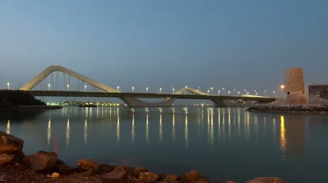 Sheikh Zayed Bridge 動画素材 40028127