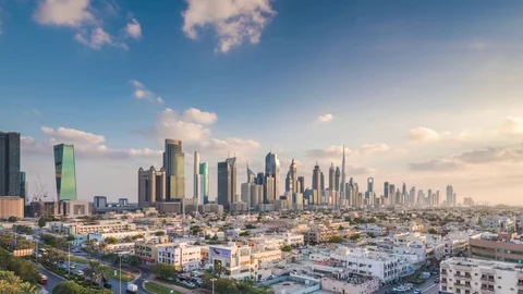 Sheikh Zayed, Cloudlapse Stock Footage 81151849