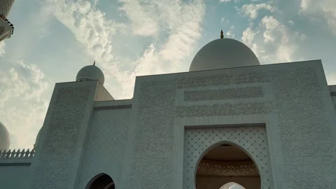 Sheikh Zayed Grand Mosque 11 Stock Footage 327472471