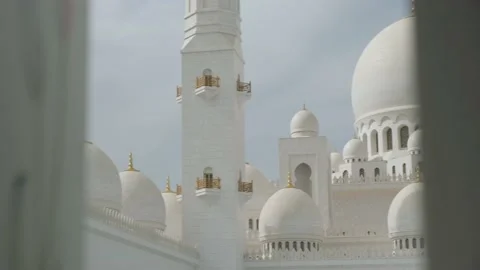 Sheikh Zayed Grand Mosque. Stock Footage 233926219