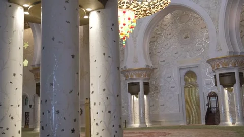 Sheikh Zayed Grand Mosque Stock-Footage 248631716