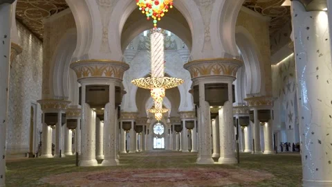 Sheikh Zayed Grand Mosque Stock-Footage 248822750