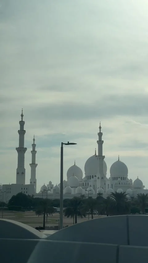 Sheikh Zayed Grand Mosque Stock Footage 337411527