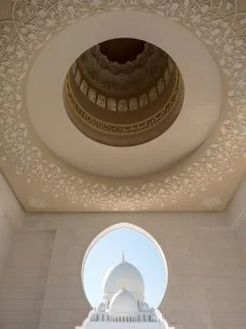 The Sheikh Zayed Grand Mosque Stock Photos