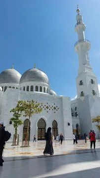 Sheikh zayed grand mosque Stock Photos