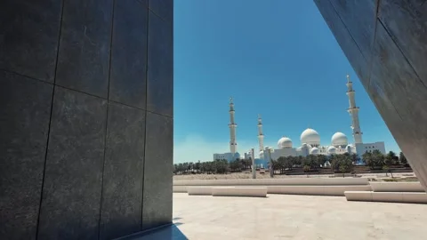 Sheikh Zayed Mosque Stock Footage 307595806