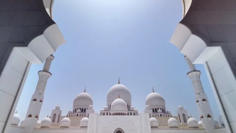 Sheikh Zayed Mosque Stock Footage 315128687