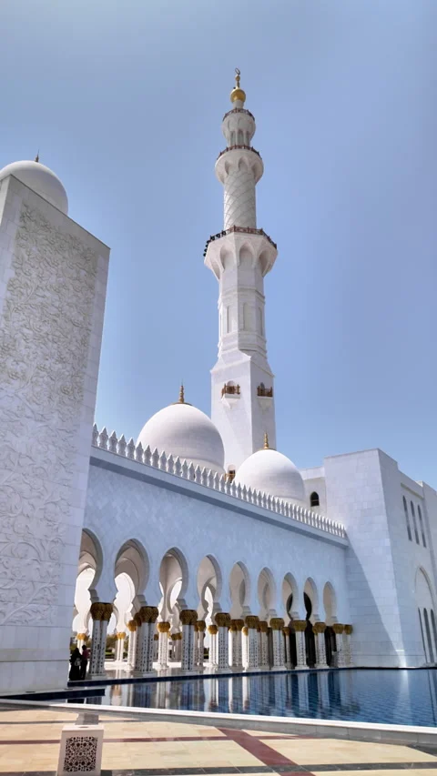 Sheikh Zayed Mosque Stock Footage 315158974