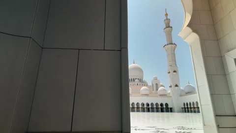 Sheikh Zayed Mosque Stock Footage 315159061
