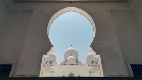 Sheikh Zayed Mosque Stock Footage 315159094