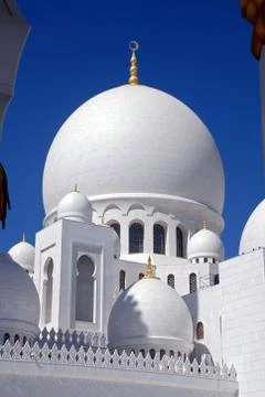 Sheikh Zayed mosque Foto stock