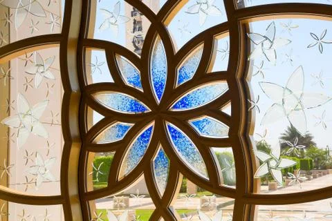 Sheikh Zayed mosque Foto stock