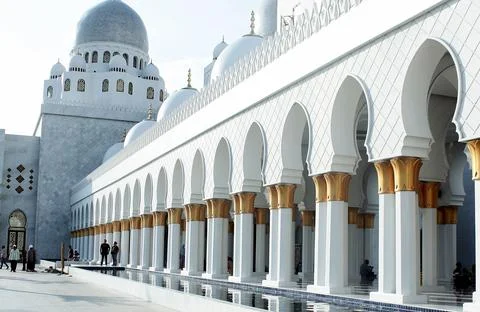 Sheikh Zayed Mosque Foto stock