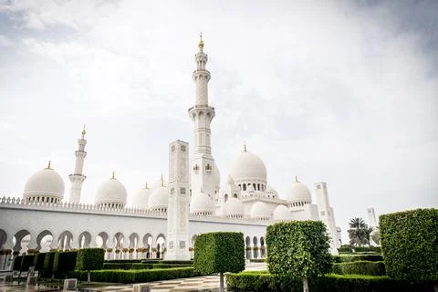 Sheikh Zayed Mosque Foto stock