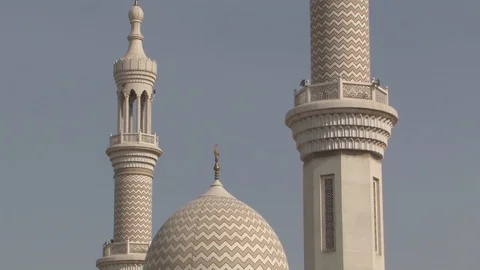 Sheikh Zayed Mosque, Ras Al Khaimah. Stock-Footage 88657206