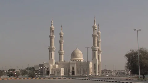 Sheikh Zayed Mosque, Ras Al Khaimah. Stock-Footage 88657233