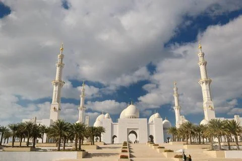 Sheikh zayed mosque sheikh zayed mosque, abu dhabi, uae, middle east ,mode... Stock Photos