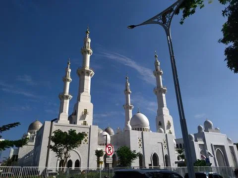 Sheikh Zayed Mosque, Solo. Stock Photos