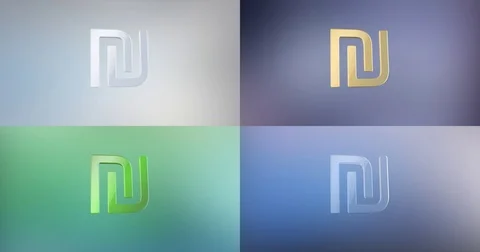 Shekel Currency 3d Icon Stock Footage 76355629