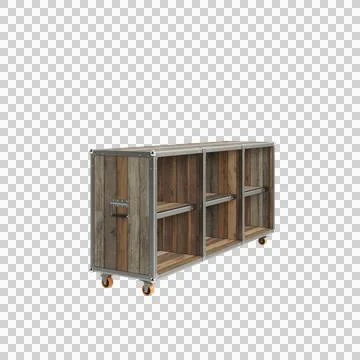 Shelf 800 Horizontal 3 up 1 Stock Illustration