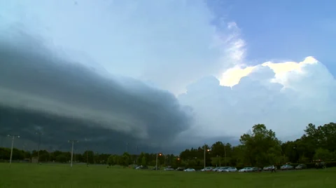 Shelf Cloud Stock Footage 54708303