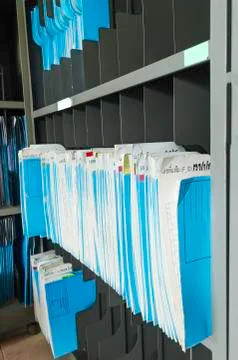 Shelf document Stock Photos