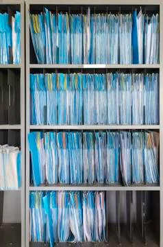 Shelf document Stock Photos