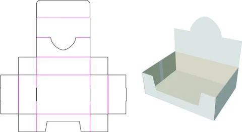 Shelf Ready packaging-eps Stock Illustration