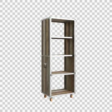 Shelf Vertical 1 up 1 Stock Illustration